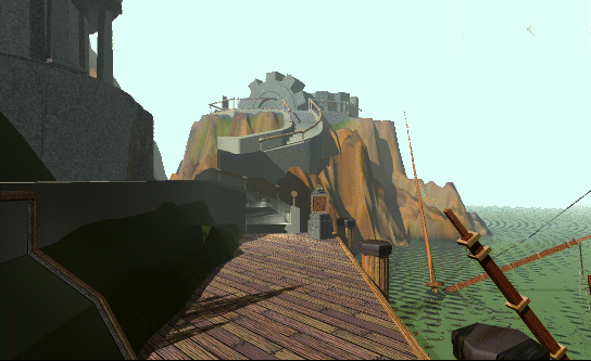 Myst - Amiga game screenshot (1997) by clickBOOM