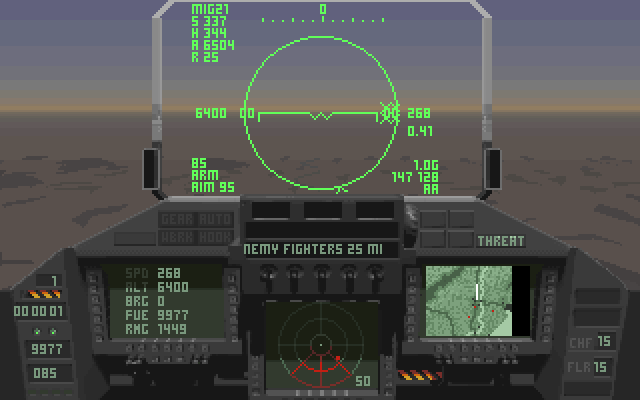 TFX - Amiga game screenshot (1997) by Ocean