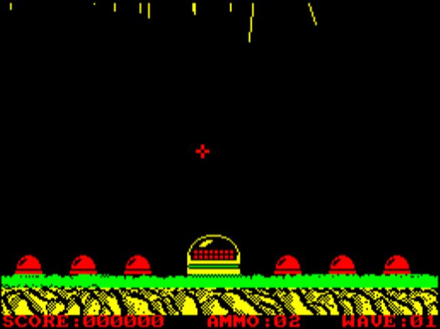Aftermath - Amstrad CPC game screenshot (1988) by Alternative