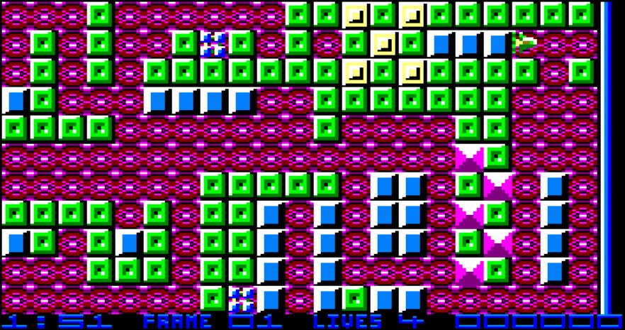 Anarchy - Amstrad CPC game screenshot (1988) by Hewson