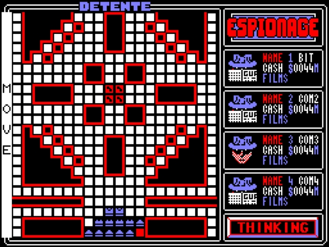 Espionage - Amstrad CPC game screenshot (1988) by Grandslam