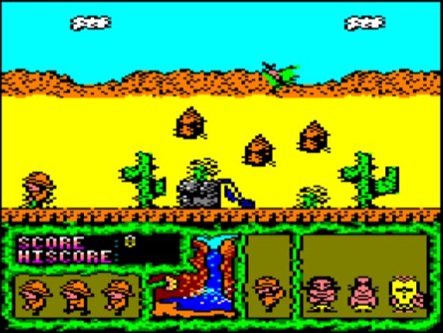 Terramex - Amstrad CPC game screenshot (1988) by Grandslam