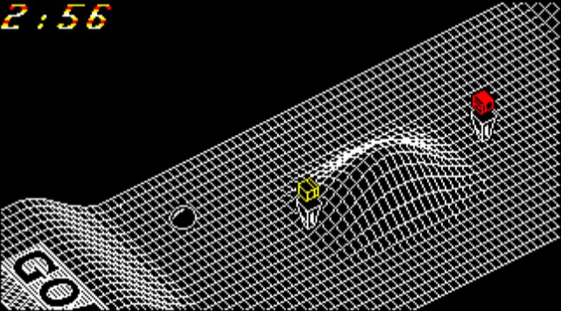 Vectorball - Amstrad CPC game screenshot (1988) by Mastertronic