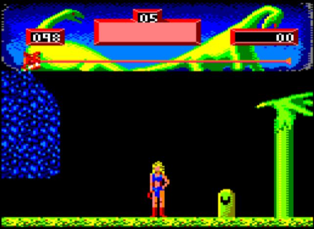 Vixen - Amstrad CPC game screenshot (1988) by Martech
