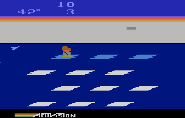 Frostbite - Atari 2600 game screenshot (1983) by Activision