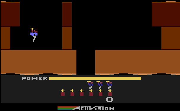 HERO - Atari 2600 game screenshot (1984) by Activision