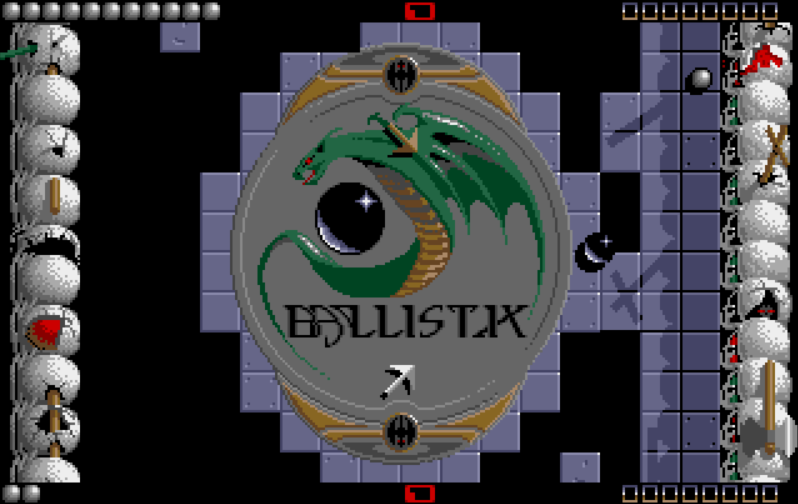 Ballistix - Atari ST game screenshot (1989) by Psyclapse