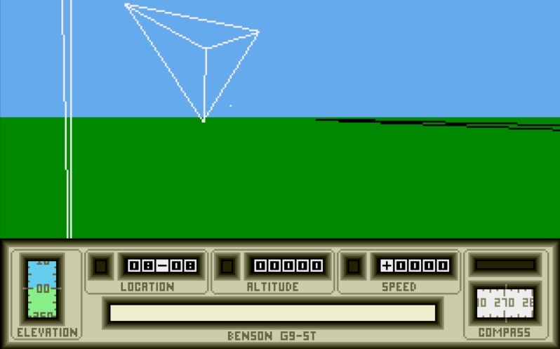 Mercenary - Atari ST game screenshot (1986) by Novagen
