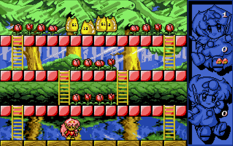 Rod-Land - Atari ST game screenshot (1991) by Storm
