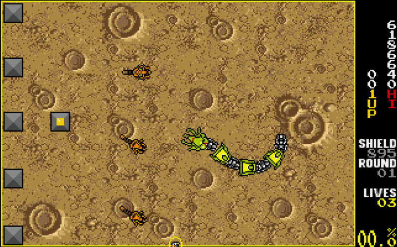 Volfied - Atari ST game screenshot (1991) by Empire