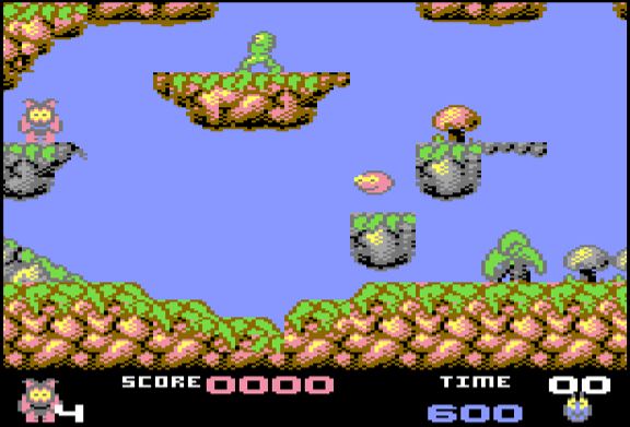 Creatures - Commodore 64 game screenshot (1990) by Thalamus