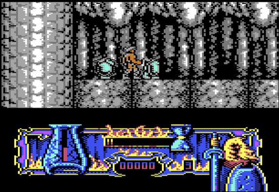 Satan - Commodore 64 game screenshot (1990) by Dinamic