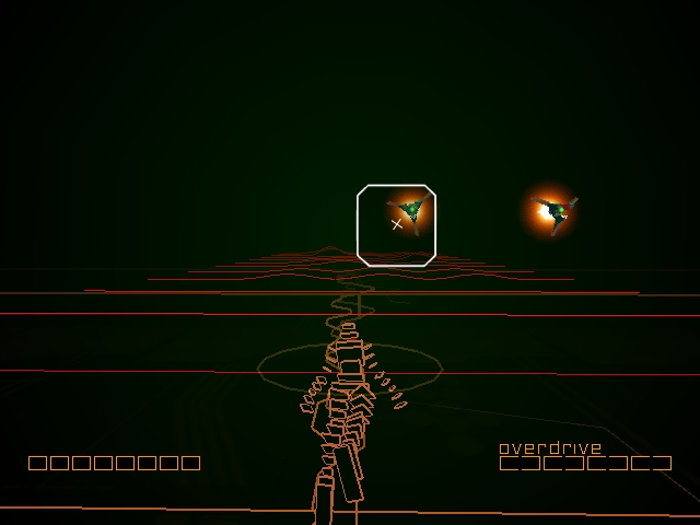 Rez - Dreamcast game screenshot (2001) by Sega