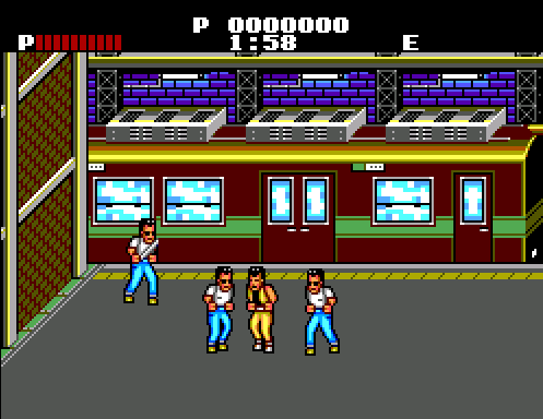 Renegade - Master System game screenshot (1993) by Sega