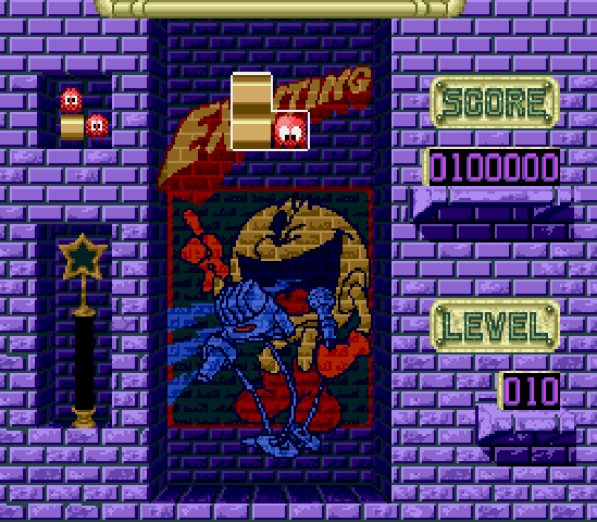 Pac-Attack - Megadrive game screenshot (1993) by Namco