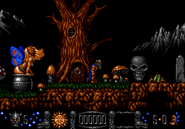 Stormlord - Megadrive game screenshot (1990) by RazorSoft