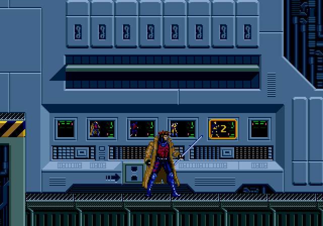 X-Men - Megadrive game screenshot (1993) by Sega