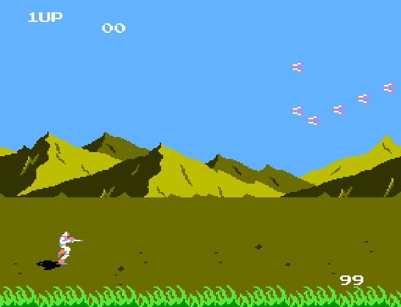 Aeroboto - NES game screenshot (1985) by Jaleco