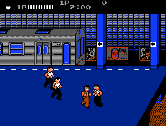 Renegade - NES game screenshot (1987) by Technos