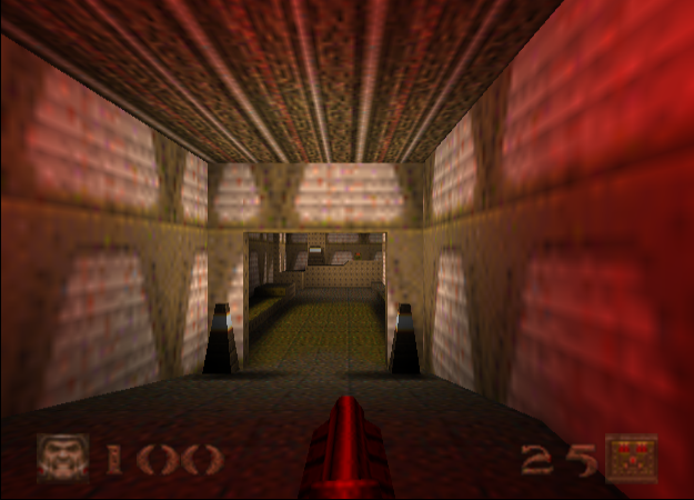 Quake - Nintendo 64 game screenshot (1998) by Midway