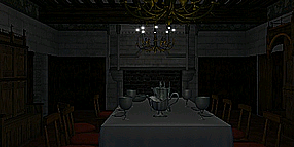D - PlayStation game screenshot (1995) by Acclaim