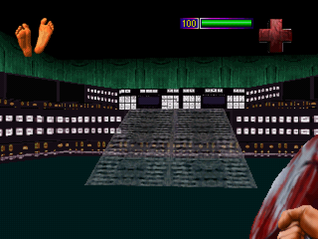 PO'ed - PlayStation game screenshot (1996) by Accolade