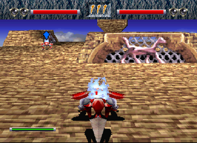 Reverthion - PlayStation game screenshot (1995) by Technosoft