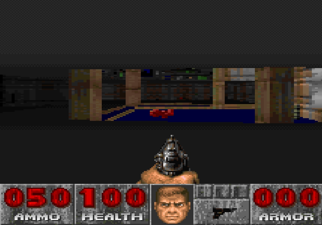 Doom - SNES game screenshot (1995) by Williams