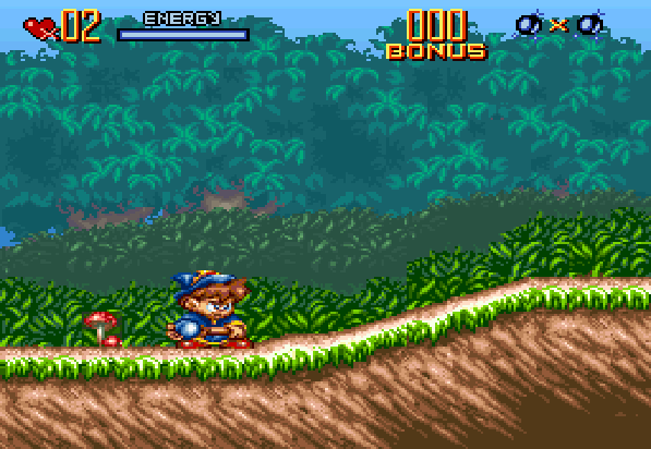 Incantation - SNES game screenshot (1996) by Titus