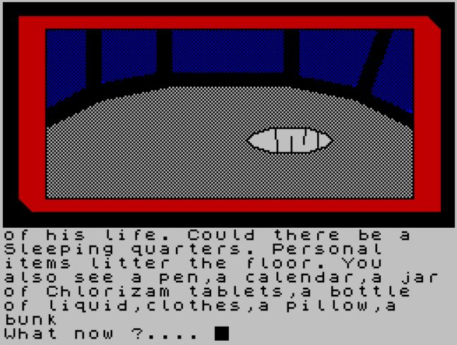 Life-Term - ZX Spectrum game screenshot (1987) by Alternative