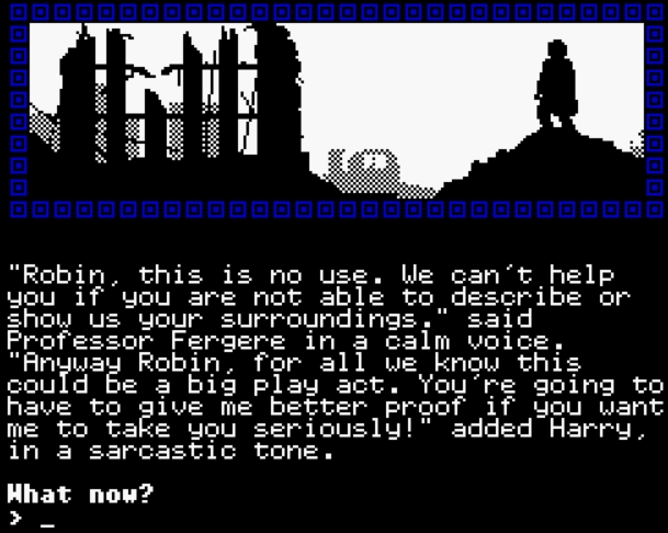 Mindfighter - ZX Spectrum game screenshot (1988) by Activision