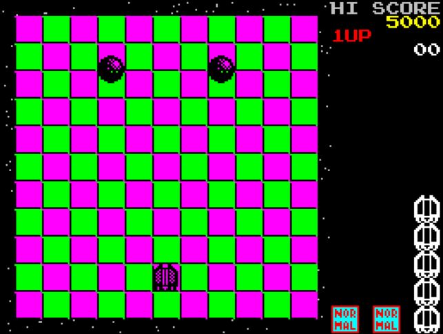 Motos - ZX Spectrum game screenshot (1987) by Mastertronic