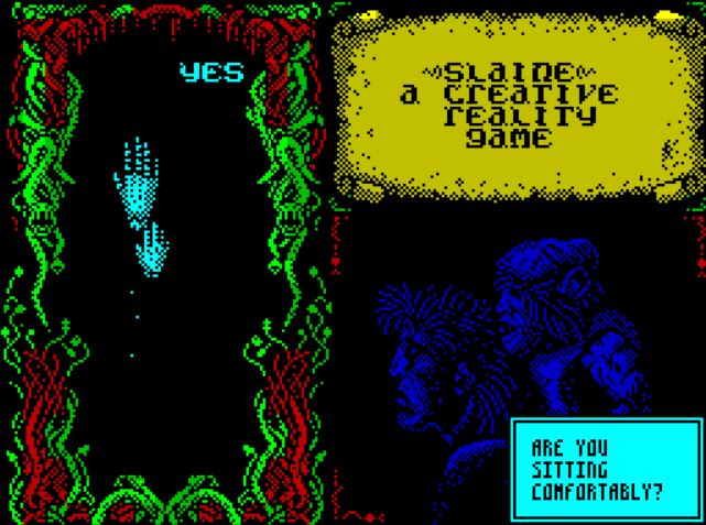 Slaine - ZX Spectrum game screenshot (1987) by Martech