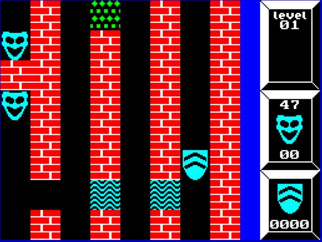 XOR - ZX Spectrum game screenshot (1987) by Logotron