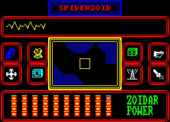 Zoids - ZX Spectrum game screenshot (1985) by Martech